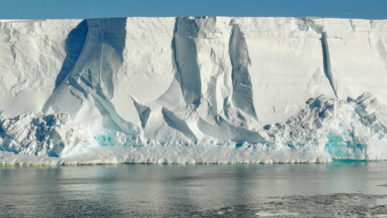 Largest ice shelf in Antarctica lurches forward once or twice each day