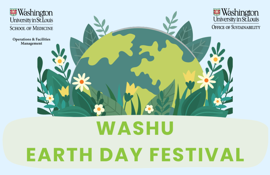 WashU Earth Day Festival 2024 Graphic